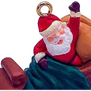 1996 Hallmark Keepsake Miniature Night Before Christmas Tree Ornament in Box